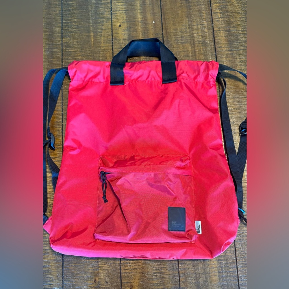 Rare Brown Buffalo Hobo Pack